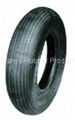 Wheel barrow tyre and inner tube 4.00-8