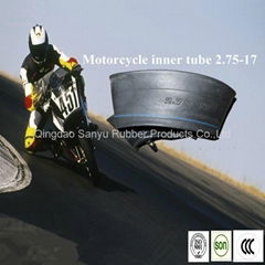 2.75-17 Natural rubber motorcycle tube