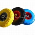 Flat free tire used for hand truck 3.50-4 1