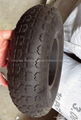 Flat free tire used for hand truck