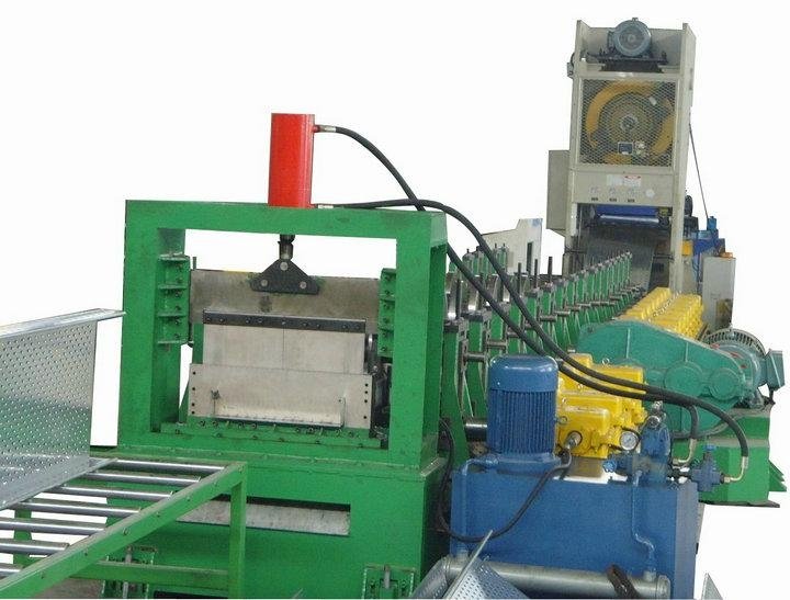 Automatic Cable Tray Roll Forming Machine--After Cutting 5