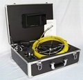 7" pipe video inspection monitor with waterproof camera 2