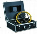 7" pipe video inspection monitor with waterproof camera 3