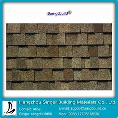 high quality Mosaic asphalt roofing shingle for sale