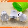 wholesale 2017 new dual micro usb charger for iphone 7 charger  3