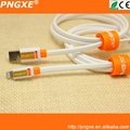 Flat cable usb cable data charging cable for samsung iphone 6/6s 2017 3