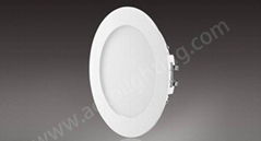 Recessed Round LED Panel Light 10W 6'' LED Ceiling Downlight (180mm Diameter)