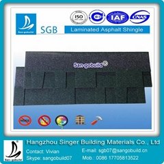 laminated popular asphalt shingles building tiles from china factory 