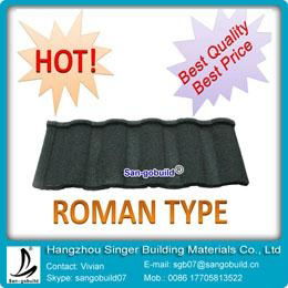 china guangzhou factory roofing tiles stone coated metal tiles   4