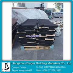 galvanized zinc stone coated roofing shingle for sale 