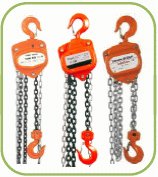 Chain hoist chain block
