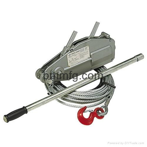 Wire rope winch 5