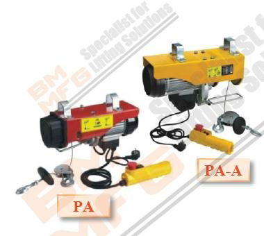 Mini electric hoist 2