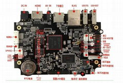 The latest embedded full Chi A20 Android development advertising board