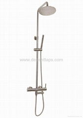 stainless steel shower set