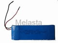 12Ah 3.7V Lithium Polymer Battery Pack For Indoor Thermostat 1