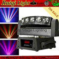 5x10w RGBW 4in1 cree led beam moving head bar light 1