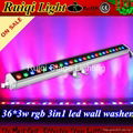 outdoor 36x3W RGB 3in1 LED wall washer Pixel bar light ip65 4