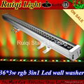 outdoor 36x3W RGB 3in1 LED wall washer Pixel bar light ip65 1