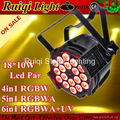 high lumen 18*10W RGBW 4in1 LED Par Can