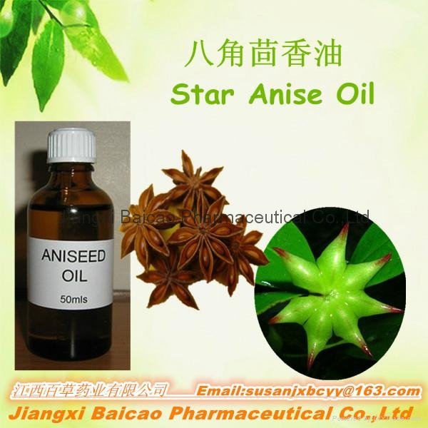  100% Natural and Pure Star Anise Oil Essential Oil/Aniseed Essential Oil 2