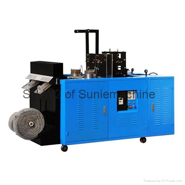 Suniemachine SN-W2 mesh scourer making machine