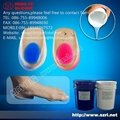 Liquid silicone rubber for orthotic insoles 2
