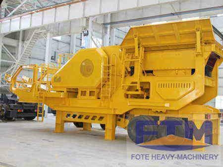 Portable Mining Stone Mobile Crusher Plant