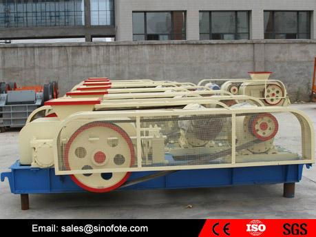 High strength double stone roller crusher 3