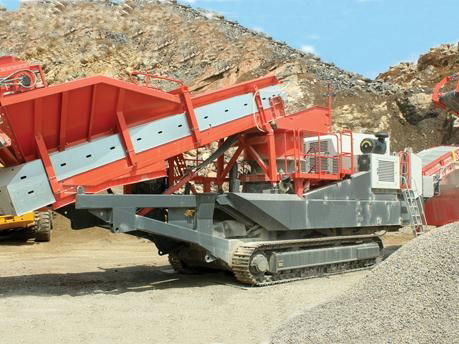 Crawler-type coal mobile cone crusher 2