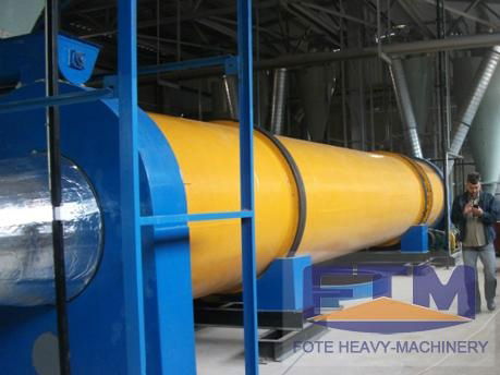 High Temperature Wood Chips Rotary Drum Dryer 2