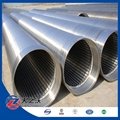  304 stainless steel johnson v wire water well screen pipe 