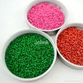 plastic green color masterbatch pellets 1