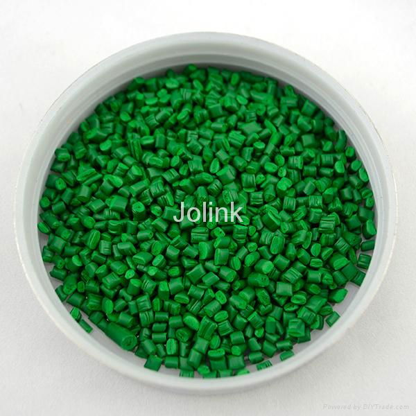 plastic green color masterbatch pellets 4