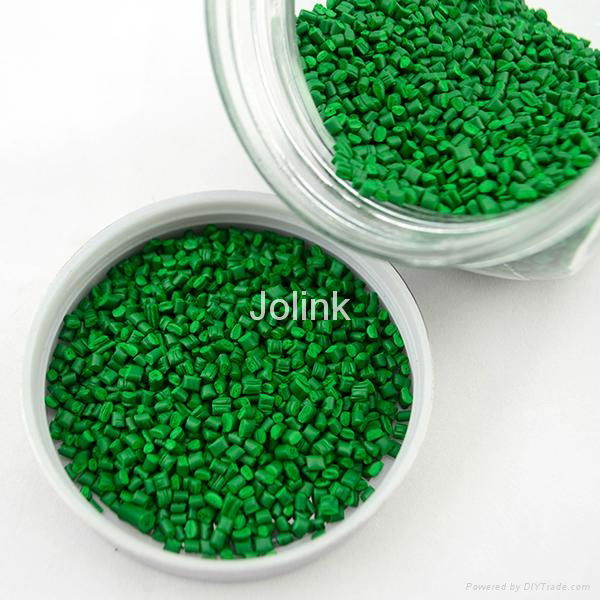 plastic green color masterbatch pellets 5