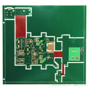 FR4 4 Layers Flex Combining Rigid Circuit Board 2