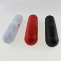 Multi-function Bluetooth Pill Speaker Portable Stereo Bluetooth Speaker  2