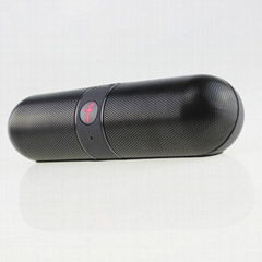 2014 Multi-function Bluetooth Pill Speaker Portable Stereo Bluetooth Speaker 