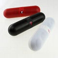 2014 Multi-function Bluetooth Pill Speaker Portable Stereo Bluetooth Speaker  4