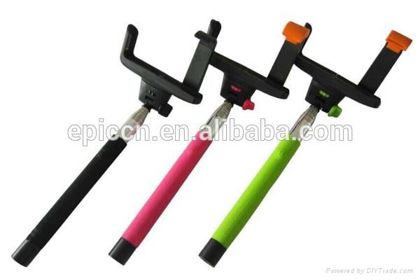 Bluetooth Monopod , Wireless Monopod, Portable Handheld Self-Timer selfie stick