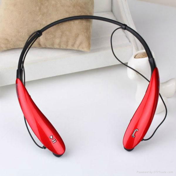 HBS800 Neck Strap stereo wireless bluetooth headset with microphone 2