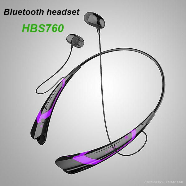 HBS800 neck strap bluetooth portable wireless sports headphone 3