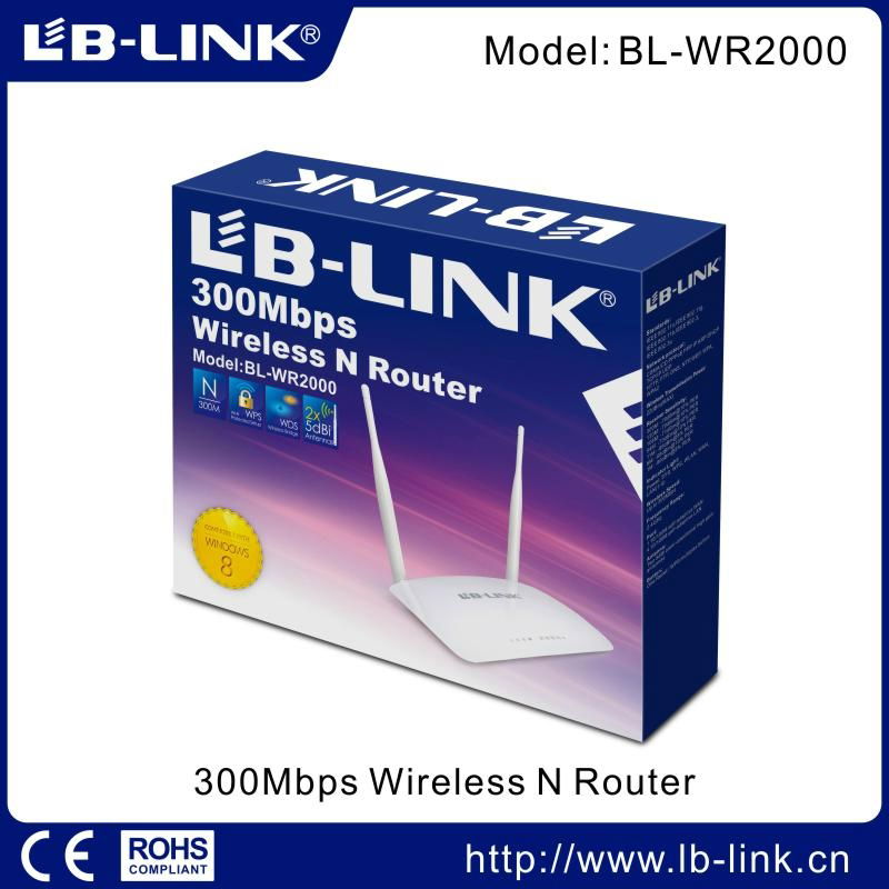 LB-LINK wireless router 300Mbps 3