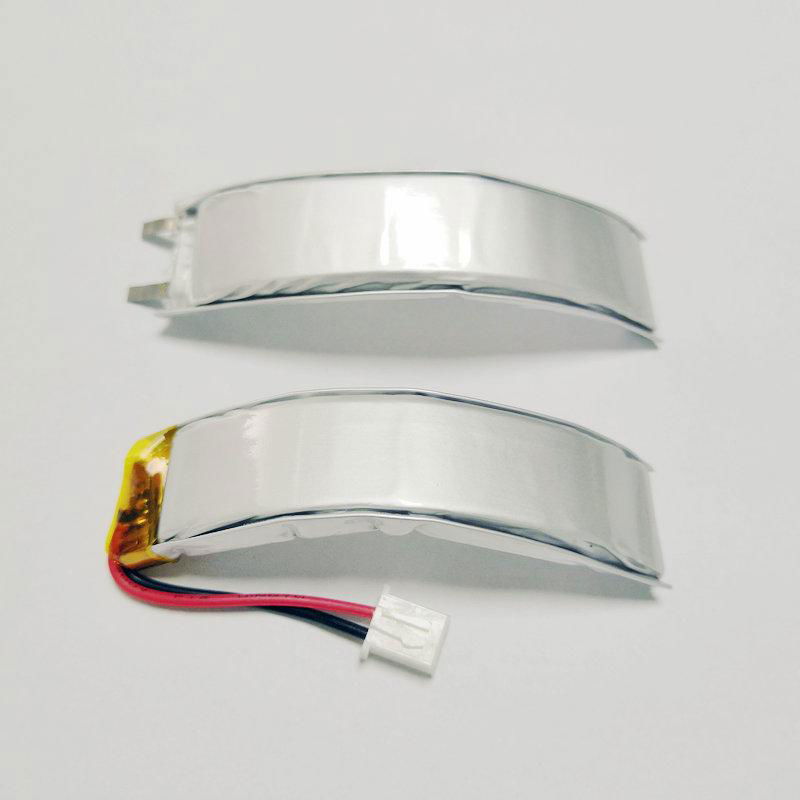 Latest Li-polymer battery in curved shapes for wearable devices 2