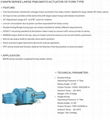 Pneumatic valve linear actuator of fork type 2