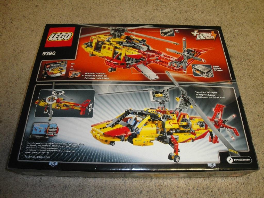 LEGO Technic Set #9396 Helicopter 2