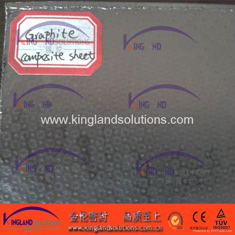 Reinforced graphite sheet