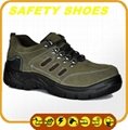 water proof ce certificated genuine leather safety shoes 1