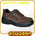 water proof ce certificated genuine leather safety shoes 4