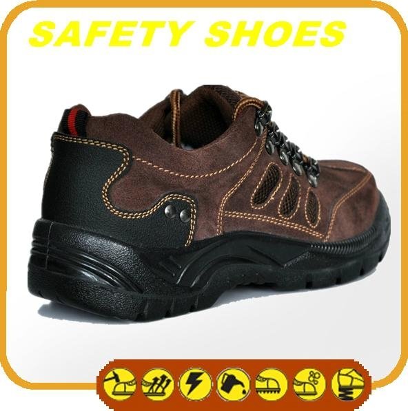 water proof ce certificated genuine leather safety shoes 5